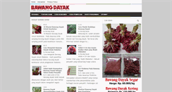 Desktop Screenshot of khasiatbawangdayak.com
